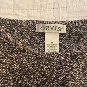 Women’s Orvis knit sweater